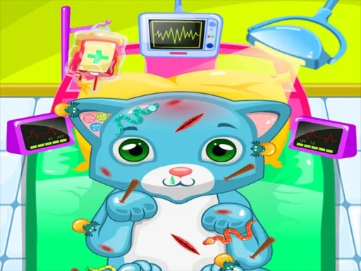 ASMR Cat Doctor Clinic - Play Now, Relaxing Animal Doctor Game