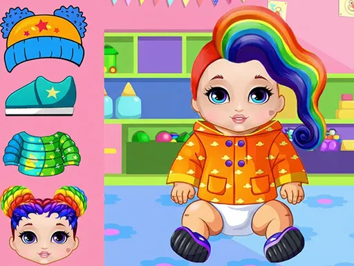 لعبة تلبيس الدمية