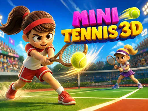 Mini Tennis 3D - Play Now, Arcade Style