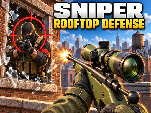 Sniper: Rooftop Defense - Online Game