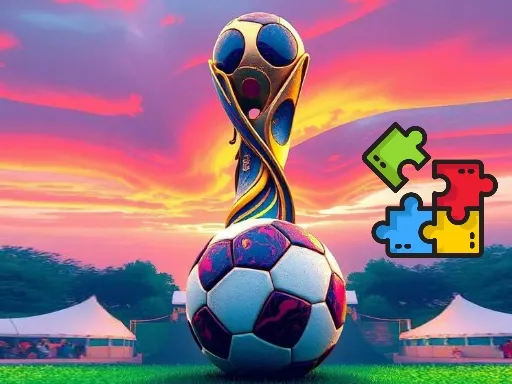 تحدي ألغاز كأس العالم 2026 - لعبة تركيب الصور المجانية عبر الإنترنت